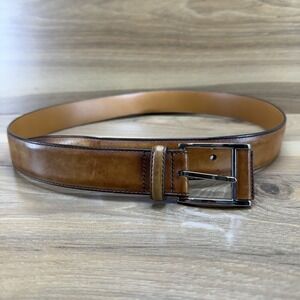 Magnanni Mens Cognac Belt 34 Spain 1510